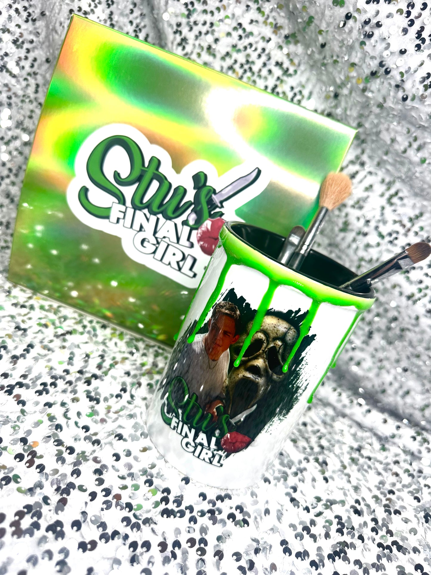 Stu's Final Girl Makeup Brush/ Pencil holders