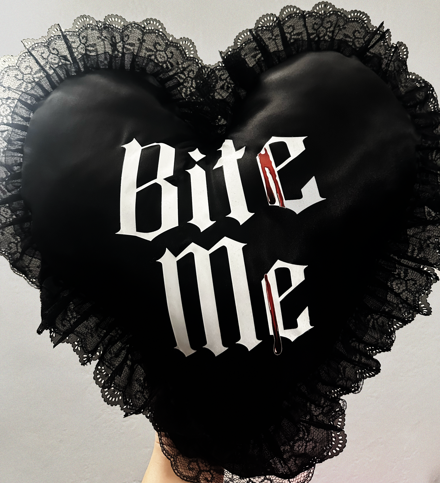 Bite Me Pillow