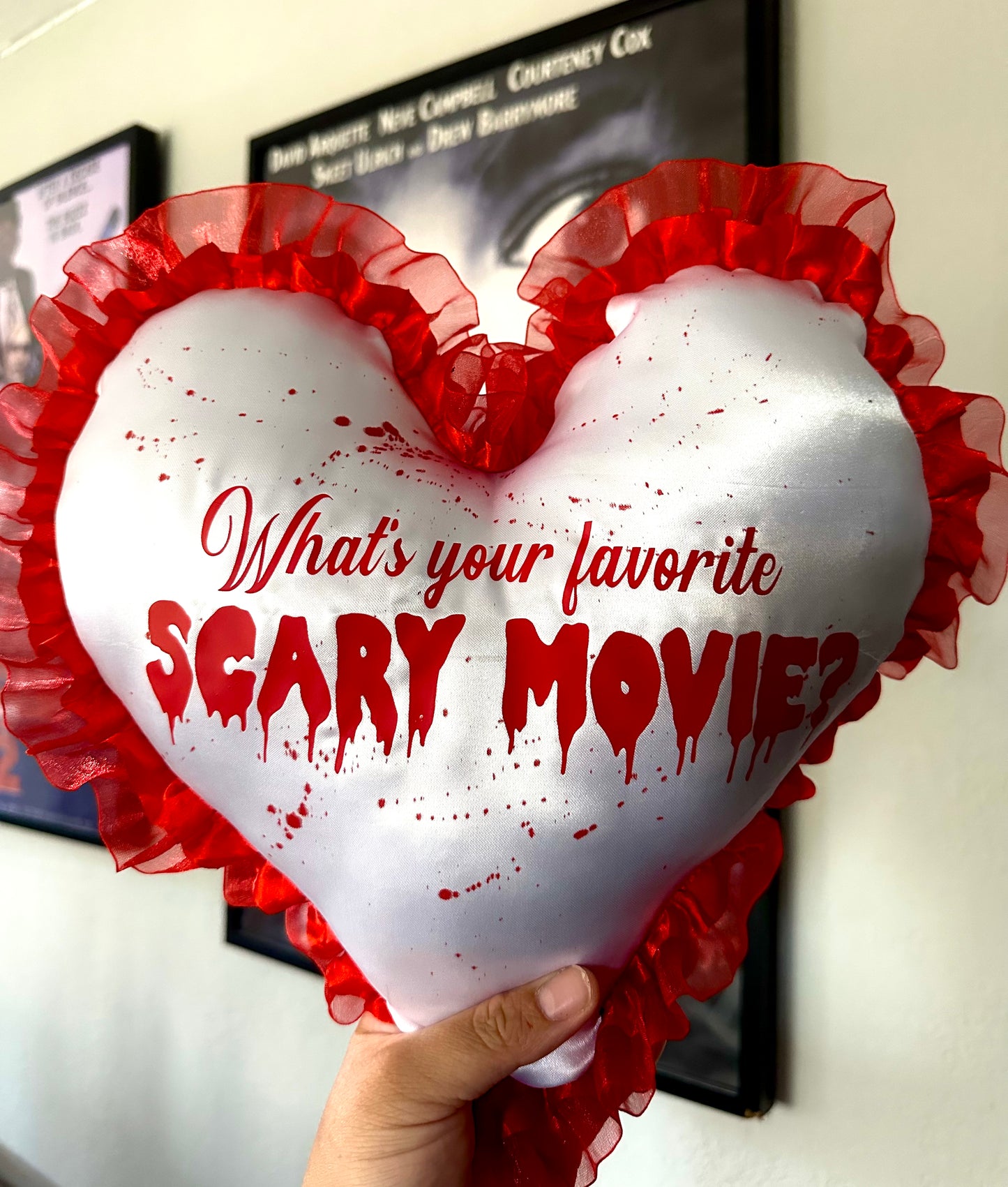 What's your favorite scary movie? Pillow