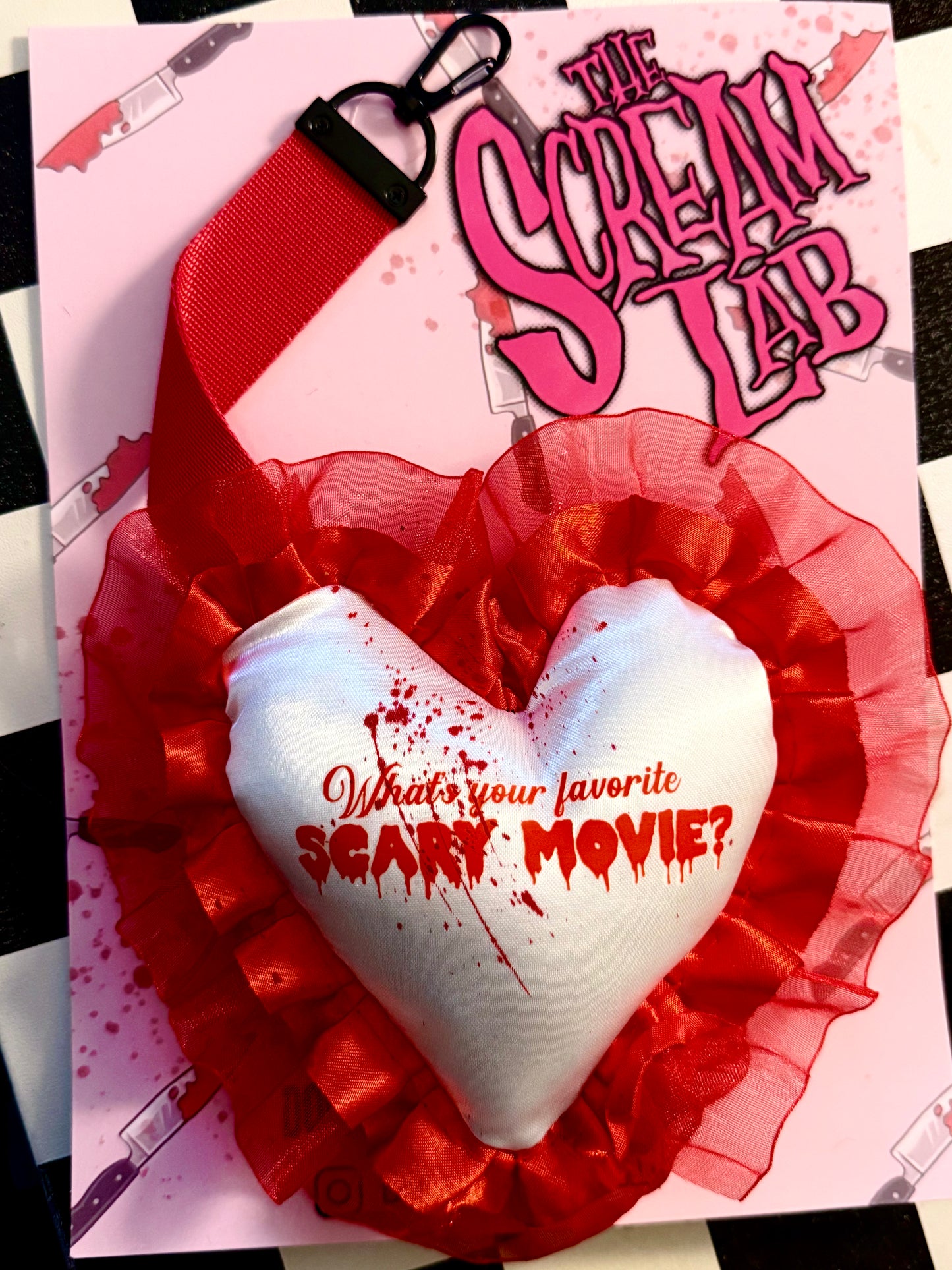 What's your favorite scary movie? Charm/ keychain