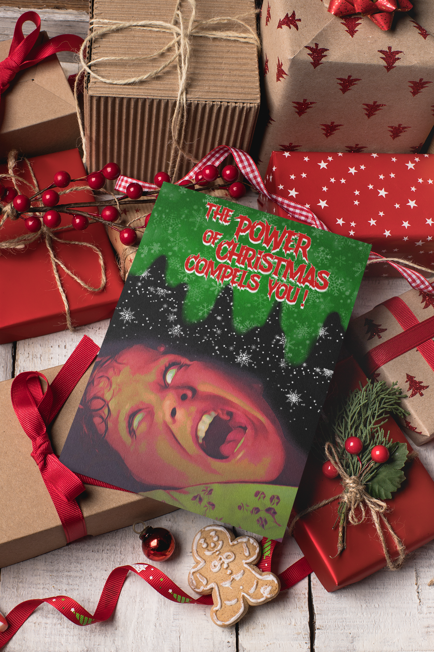 Power of Christmas Compels You - Christmas Card