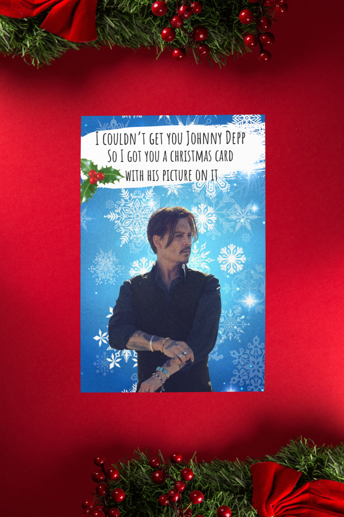 Depp Christmas Card