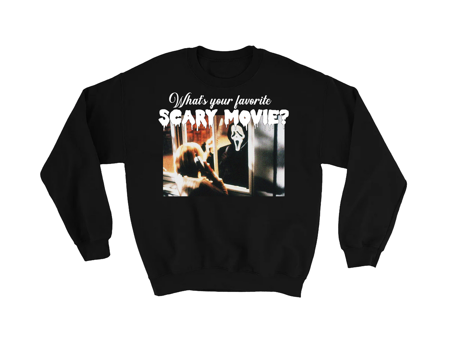 What's your favorite Scary Movie? Sweater