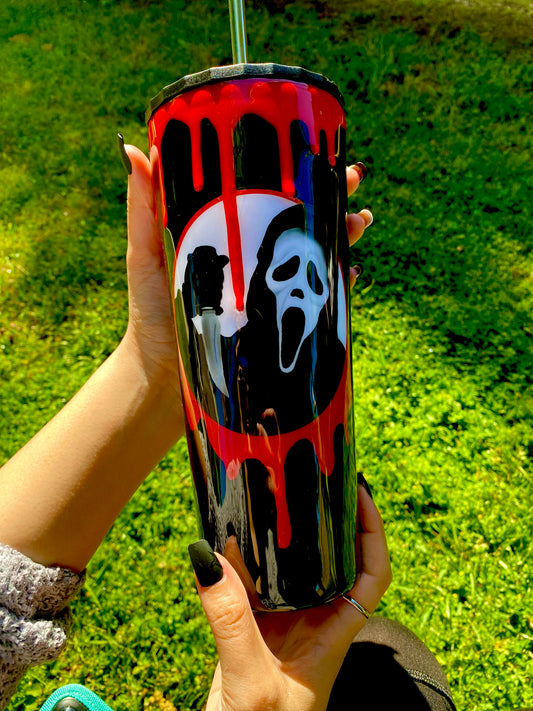 Red Ghost Tumbler