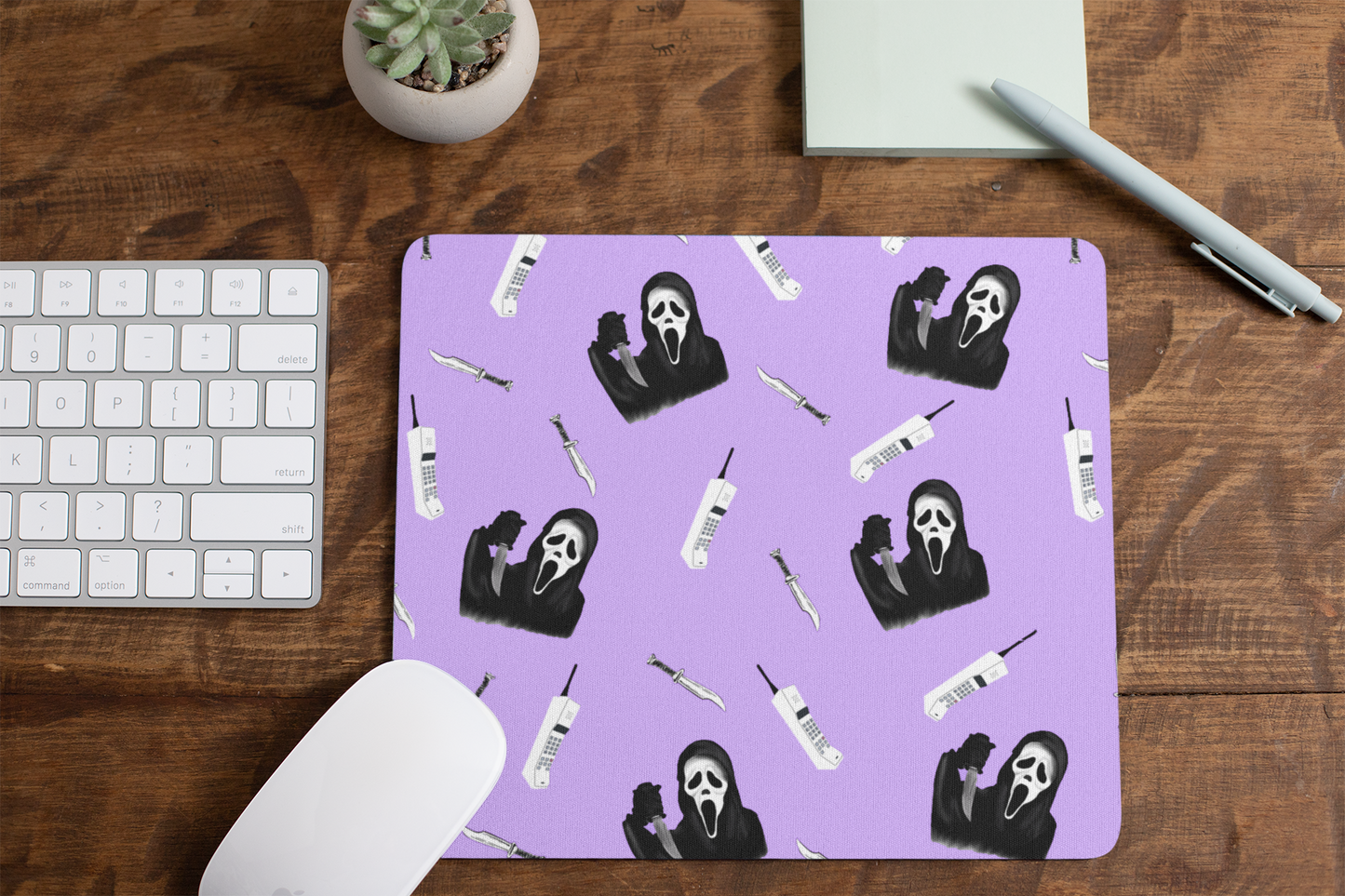 Purple Phone Mousepad